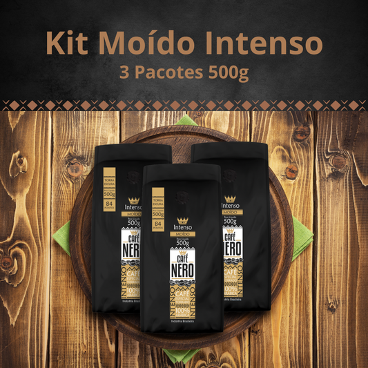 Kit Café Nero Intenso Moído