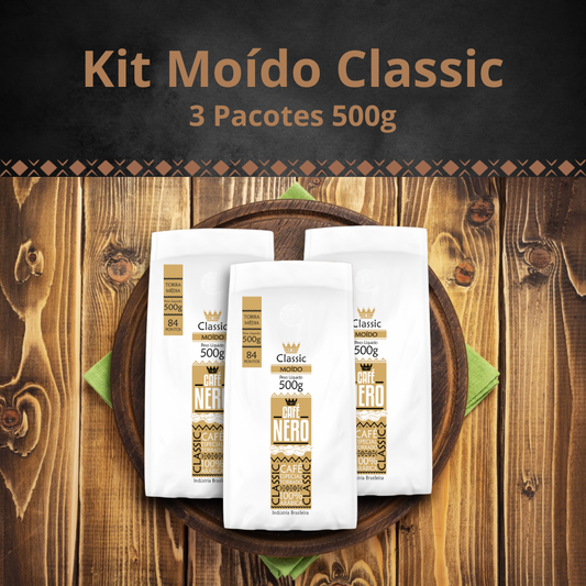Kit Café Nero Classic Moído